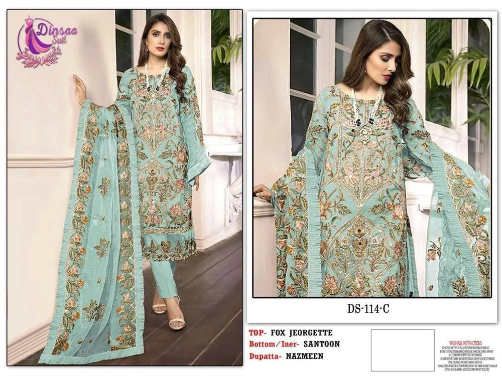 Designer Georgette Salwar Suit
